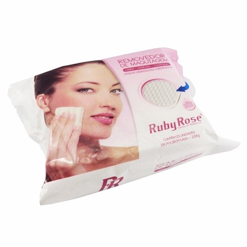 Lenço Removedor de Maquiagem Ruby Rose Hb-200