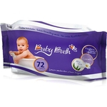 Lenço Umedecido Baby Bath - 72 Unidades