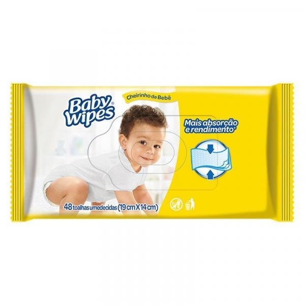 Lenço Umedecido Baby Wipes 48 Unidades