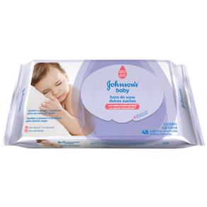 Lenço Umedecido Johnson`s Baby Hora do Sono 48 Unidades