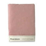 Lençol com Elástico Solteiro Rosa 100% Alg. 180 Fios Karsten
