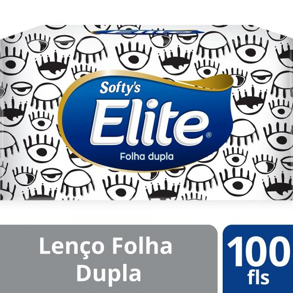 Lenços de Papel Elite Softys com 100