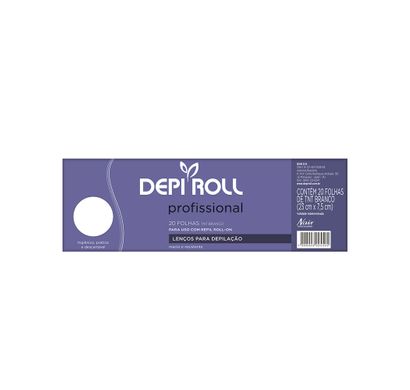 Lenços para Depilação 20 Unidade - Depi Roll