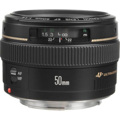 Lente Canon Ef 50Mm F/1.4 Usm Ultrasonic