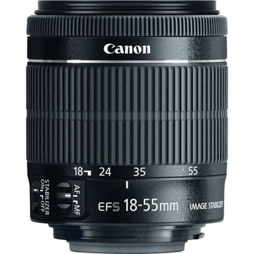 Lente Canon EF-S 18-55mm F/3.5-5.6 IS II STM