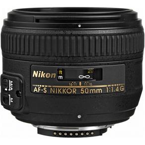 Lente Nikon 50Mm F/1.4G Af-S Nikkor Autofoco