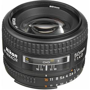 Lente Nikon Af Nikkor 50Mm F/1.4D
