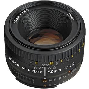 Lente Nikon AF NIKKOR 50mm F/1.8D