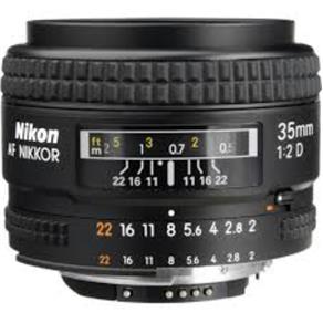 Lente Nikon Af Nikkor 35Mm F/2D