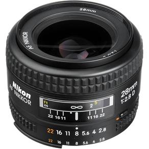 Lente Nikon Af Nikkor 28Mm F/2.8D