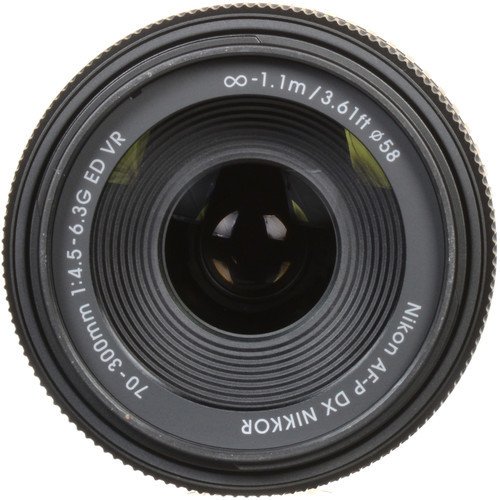 Lente Nikon Af-P Dx Nikkor 70-300Mm F/4.5-6.3G Ed Vr