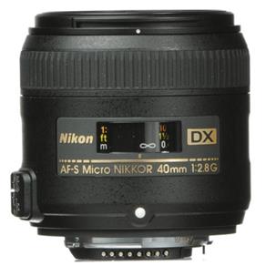 Lente Nikon Af-S 40Mm F/2.8G Dx Nikkor Macro