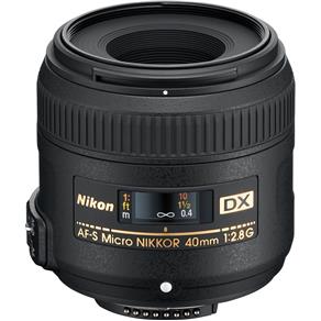 Lente Nikon Af-S Dx Micro-Nikkor 40Mm F/2.8G