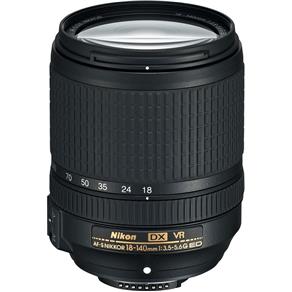 Lente Nikon AF-S DX NIKKOR 18-140mm F/3.5-5.6G ED VR