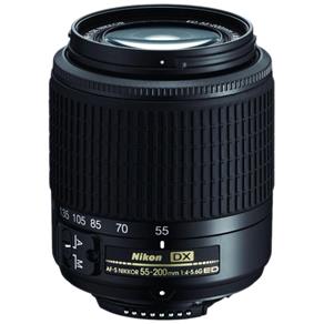 Lente Nikon Af-S Zoom-Nikkor 55-200Mm F/4-5.6 G Ed Af-S
