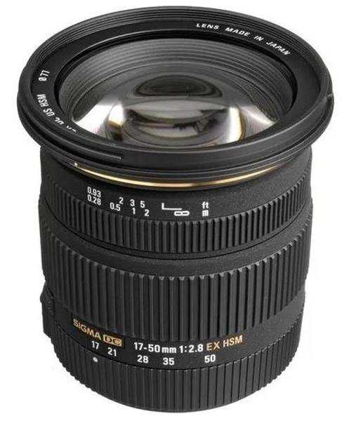 Lente Sigma 17-50mm F/2.8 Dc Ex os Hsm Canon