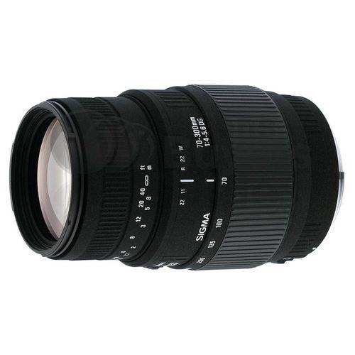 Lente Sigma 70-300mm F/4-5.6 Dg Macro para Canon