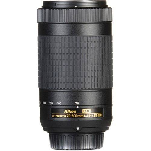 Lente Teleobjetiva Nikon 70-300mm Af-p Dx F/4.5-6.3g Ed