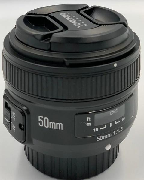 Lente Yongnuo Yn50mm F1.8n para Nikon B3