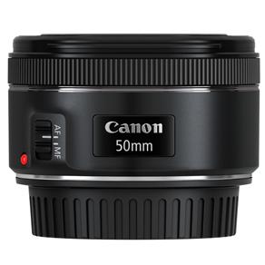 Lente Zoom Padrão Canon EF 50mm F/1.8 STM - Preta