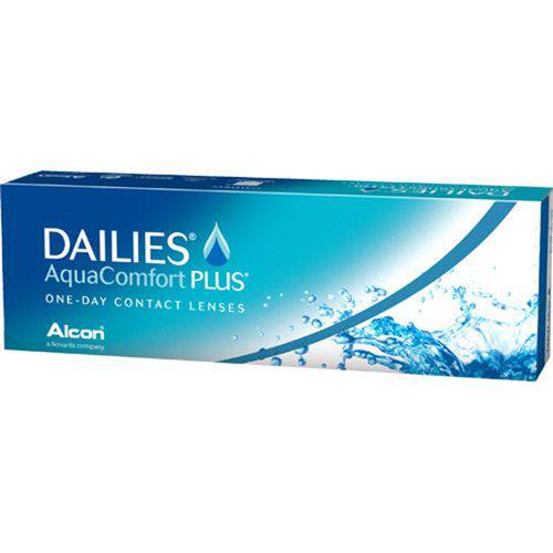 Lentes de Contato Dailies Aqua Comfort Plus - +0.50