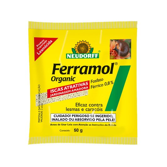 Lesmicida Ferramol Organic - 50 G - Neudorff