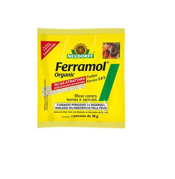 Lesmicida Ferramol Organic 50g Neudorff - Boutin