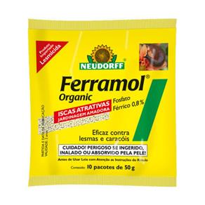 Lesmicida Natural Ferramol 500g (10un X 50g) - Neudorff