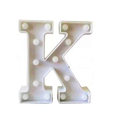 Letra Led 3D Luminária Decorativa - K