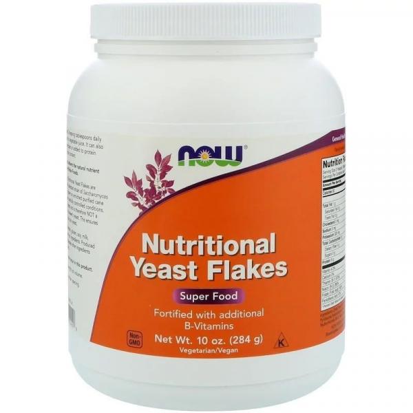 Levedura Nutritional Yeast Flakes 10 Oz (284 G) - Now Foods