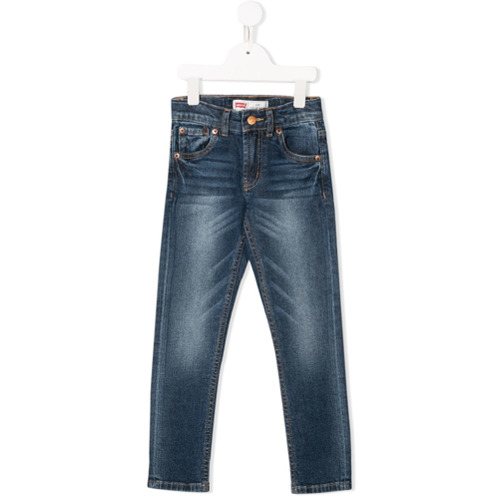 Levi's Kids Calça Jeans Slim - Azul