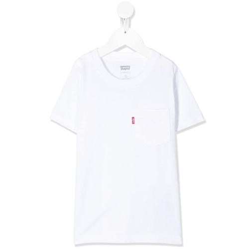 Levi's Kids Camiseta Mangas Curtas - Branco