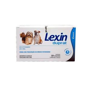 Lexin 300mg C/ 120 Comp Antibiótico para Cães - Duprat