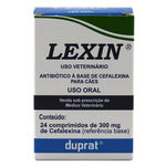 Lexin 300mg C/ 24 Comp Antibiótico para Cães - Duprat