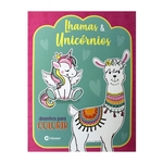Lhamas E Unicornios Desenhos Para Colorir
