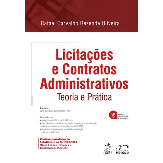 Licitacoes e Contratos Administrativos - Teoria e Pratica - Metodo