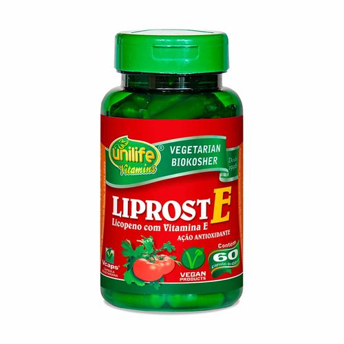 Licopeno com Vitamina e Liprost - Unilife - 60 Cápsulas de 450mg