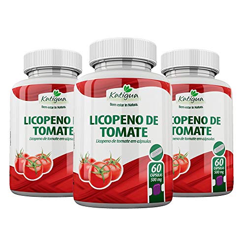 Licopeno de Tomate - 3 Un 60 Cápsulas - Katigua