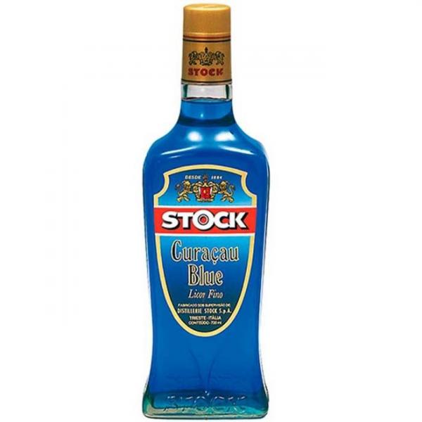 Licor Fino de Laranja Triple Sec Stock Curaçau Blue 720ml