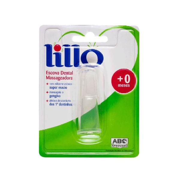 Lillo 4062R/12 Escova Dental Massageadora Silicone