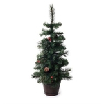 Limoges Cachepot Madeira Verde 90 cm (Árvores de Natal) - 1 Unidade