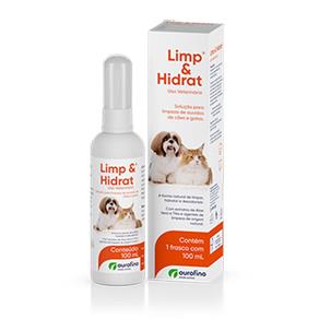 Limp & Hidrat 100ml Limpeza Ouvido Cães e Gatos