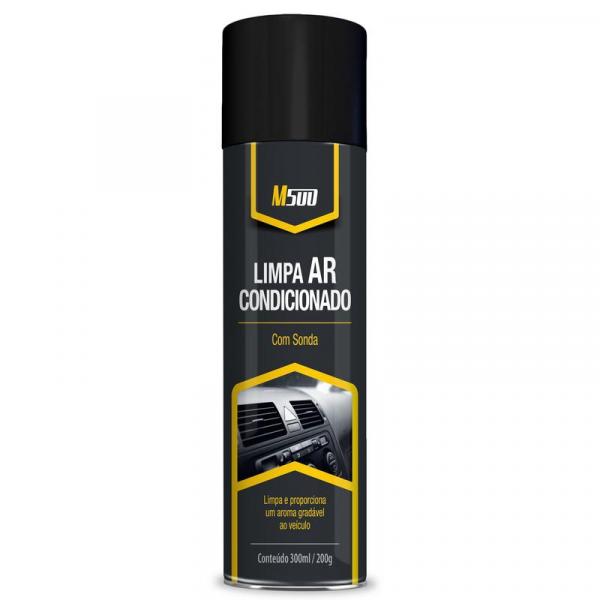 Limpa Ar Condicionado com Sonda Aroma Lavanda Higienizador Automotivo Spray M500 300ml/200g