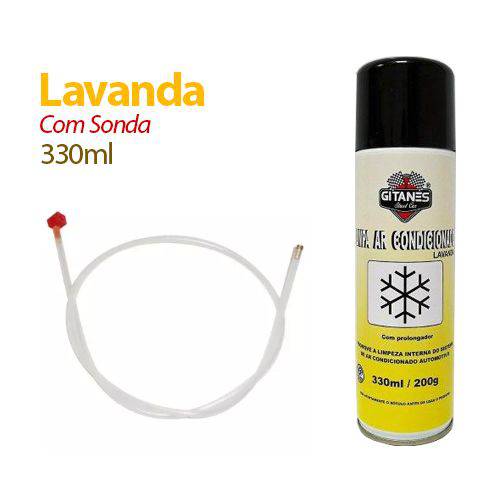 Tudo sobre 'Limpa Ar Condicionado Higienizador Spray com Sonda 330ml Lavanda'