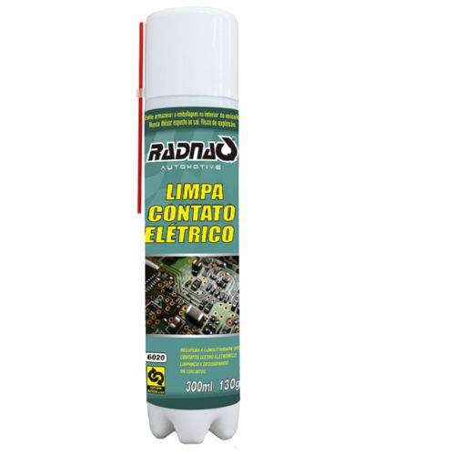 Tudo sobre 'Limpa Contato Elétrico Spray Radnaq 300ml'