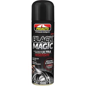 Limpa Pneus Spray Black Magic 400ml Proauto