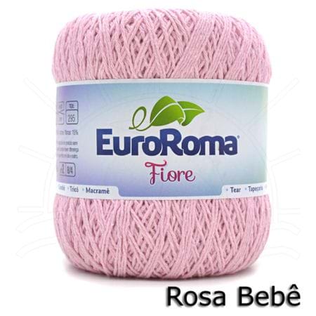 Tudo sobre 'Linha Fiore Euroroma 8/4 150g Rosa Bebê'