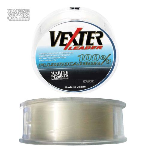Linha Fluorcarbono Marine Sports Vexter Leader 0.42mm 21lbs