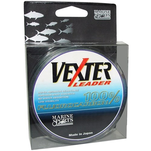 Linha Fluorocarbono 0.37Mm 50M Vexter Leader Marine Sports