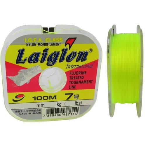Linha Monofilamento Laiglon 0,40mm 25lbs/12,5kg - 100 Metros